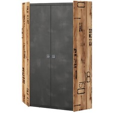 Eckkleiderschrank fargo fr17 - eckkleiderschrank,