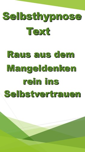 Hypnose selbsthypnose text - hypnose,