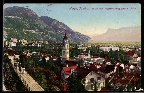Meran tappeinerweg blick - meran,