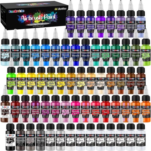 Airbrush farbe set farben 7 - airbrush,