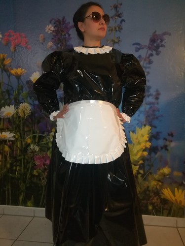 Adult sissy kleid - zofe, lack