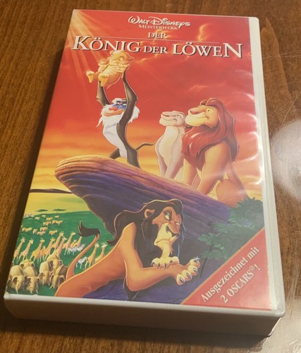 König der löwen auf - der, vhs