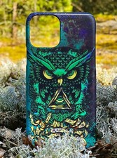 illuminati Eule Dreieck Auge