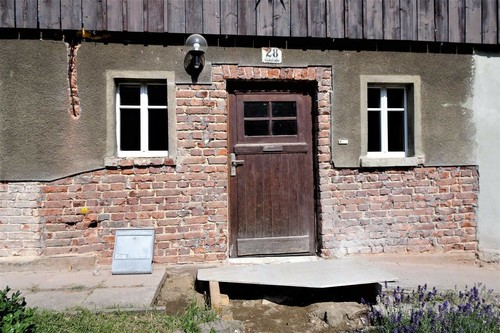 Historische haustür mit - historische,
