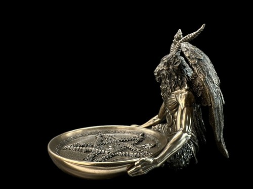 Skulptur statuette baphomet - skulptur,,
