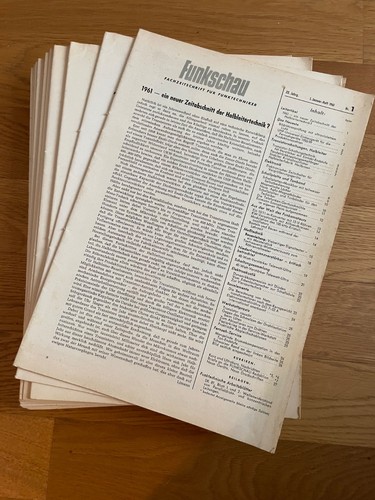 Funkschau 1961 heft 24 - funkschau, 1-24