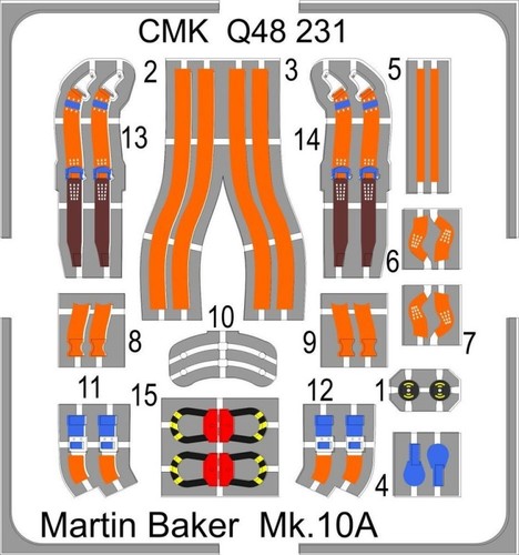 Martin baker 10a ejection - baker, mk.10a