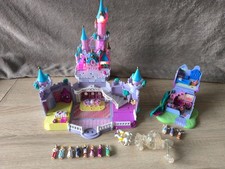 Polly Pocket Cinderella Schloss vollständig/TOP + Stiefmutter Haus - 1995