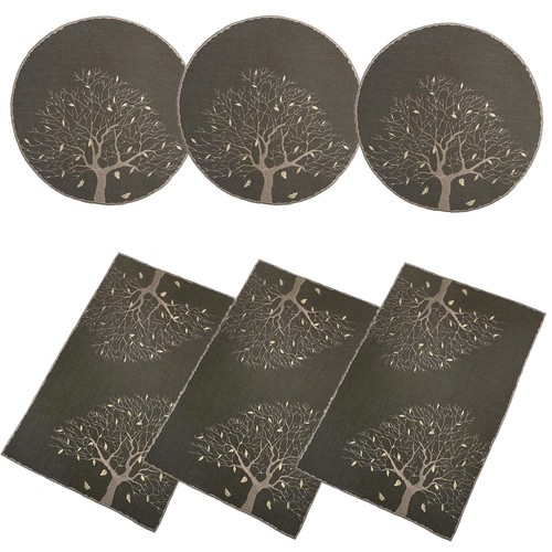 3er set deckchen tischläufer - set, deckchen,tischlÄufer