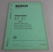 Teilekatalog Bosch