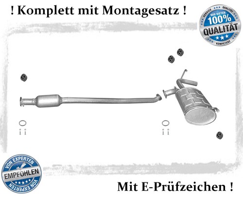 Auspuffanlage für subaru - für,