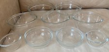 10tlg GLAS SCHALEN Schüssel