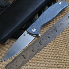 Shirogorov F95 IceBreaker Tactical Flipper Lager D2 Titanium Griff Klappmesser