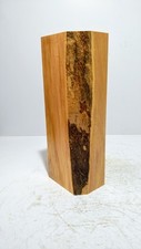 Holzsäule, Holzstele, Holzdeko, Holzklotz, Dekoration,Bastelholz,Erle,H: 33,6 cm