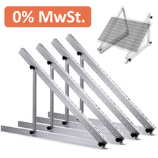 4x PV Halter 114cm Solarpanel