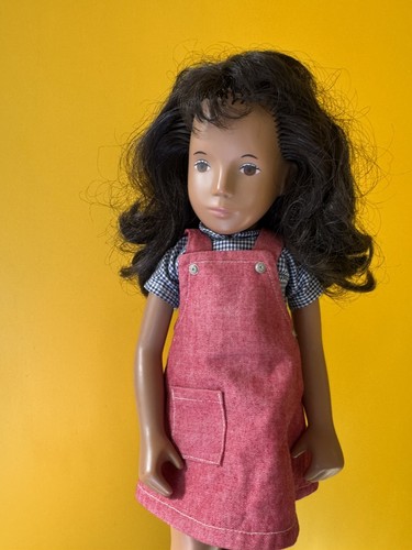 Vintage sasha red pinafore - sasha,