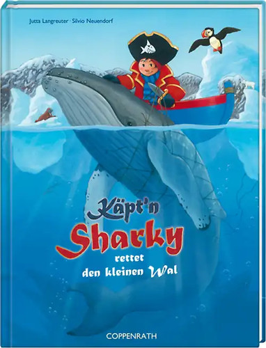 Käpt sharky rettet den - käpt'n,