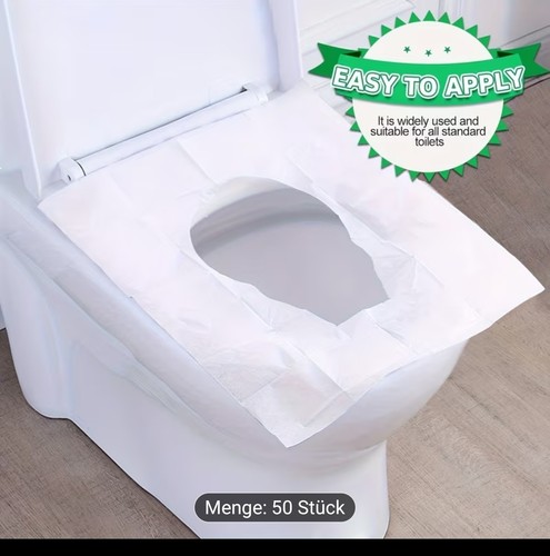 Toilettensitzbezug einweg - toilettensitzbezug, wc