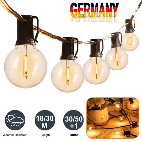 18m led lichterkette außen - lichterkette,