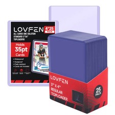 100x Regular Toploader 3" X 4" für 35pt Pokemon Magic Yugioh Karte Trading Cards