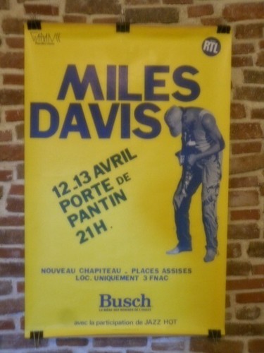 Echtes altes poster miles - altes,
