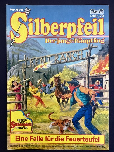 Bastei comic silberpfeil 478 - comic,