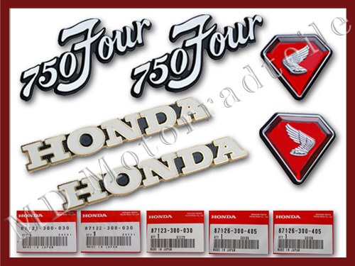 Honda 750 four emblem - four, k1