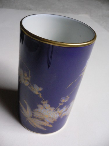 Kobaltblaue zylindrische vase - kobaltblaue,
