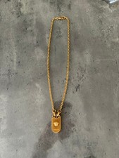 Versace vergoldete halskette - versace,