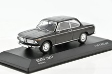 BMW 1600/2 black 1966 1/43 MINICHAMPS 430022108