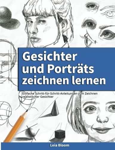 Zeichenbuch gesichter - zeichenbuch,