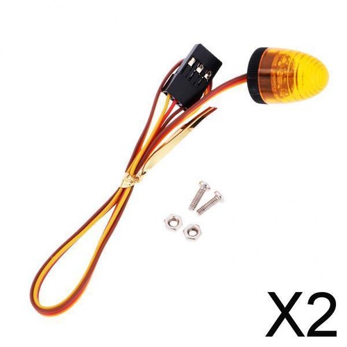 Led polizei blitzlicht - 2x,