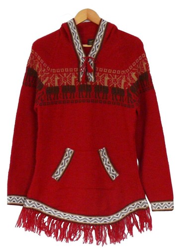 Alpaka pullover rot m - alpaka,