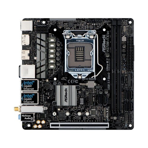Asrock h370m itx - intel, h370