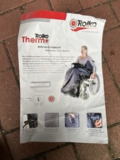 Rollstuhl Thermo Schlupfsack, wasserabweisendes Außenmaterial, Größe L