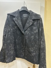 Graue Alpakawinterjacke Gr. 46