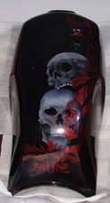 Yamaha XJ 650 4K0 Airbrush Tank Totenkopf Design Tankdeckel Benzinhahn