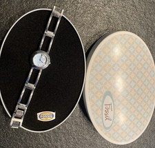 FOSSIL Damen Armbanduhr F2 ES-8995 EDELSTAHL mit Box