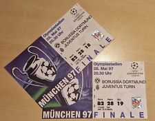 Ticket Champions League Finale 1997 Borussia Dortmund - Juventus Turin - 1 STÜCK