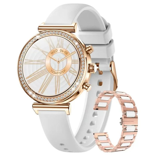 Smartwatch damen gold rund - gold,