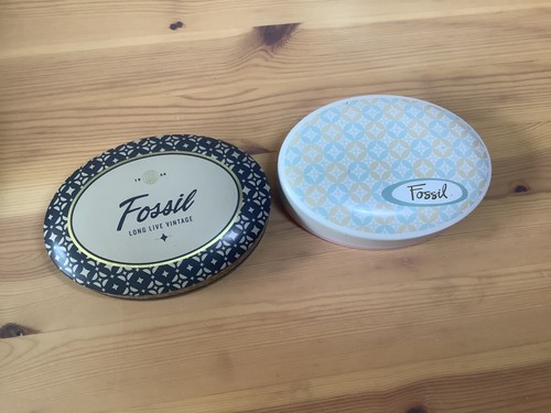 Fossil dose blau uhrendose - fossil,