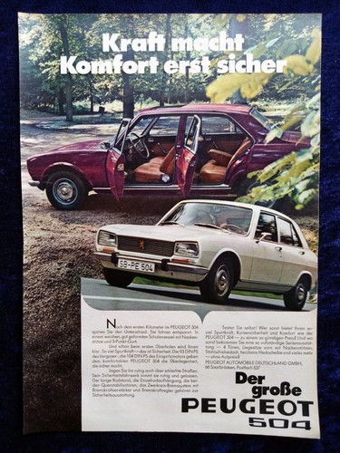 Peugeot 504 mit - 104, ps