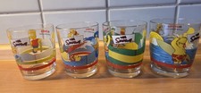 The Simpsons Sammelglas Vintage Retro Nutella 2000er Jahre 4 Gläser