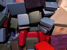 Nur leere Royal Mint Ersatzmünzetuis, keine Münzen, Auswahl aus Menü