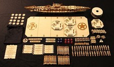 Spiel Type7 - Die U-Boot-Krieg Simulation mit 3D U-Boot aus Holz (3DArtlab) NEU