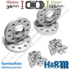 Spurplatten VA 26mm & HA 36mm u.a.: Mercedes-Benz S-Klasse V222 W222 X222 13-20