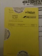 Honda GL500 Drosselsatz 25KW Typ PC02