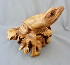 schöne alte Holz Figur