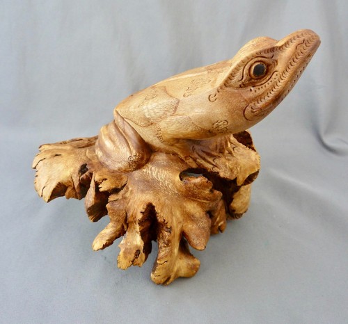 Schöne alte holz figur - schöne,