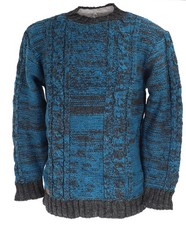 Dicker Unisex Wollpullover mit